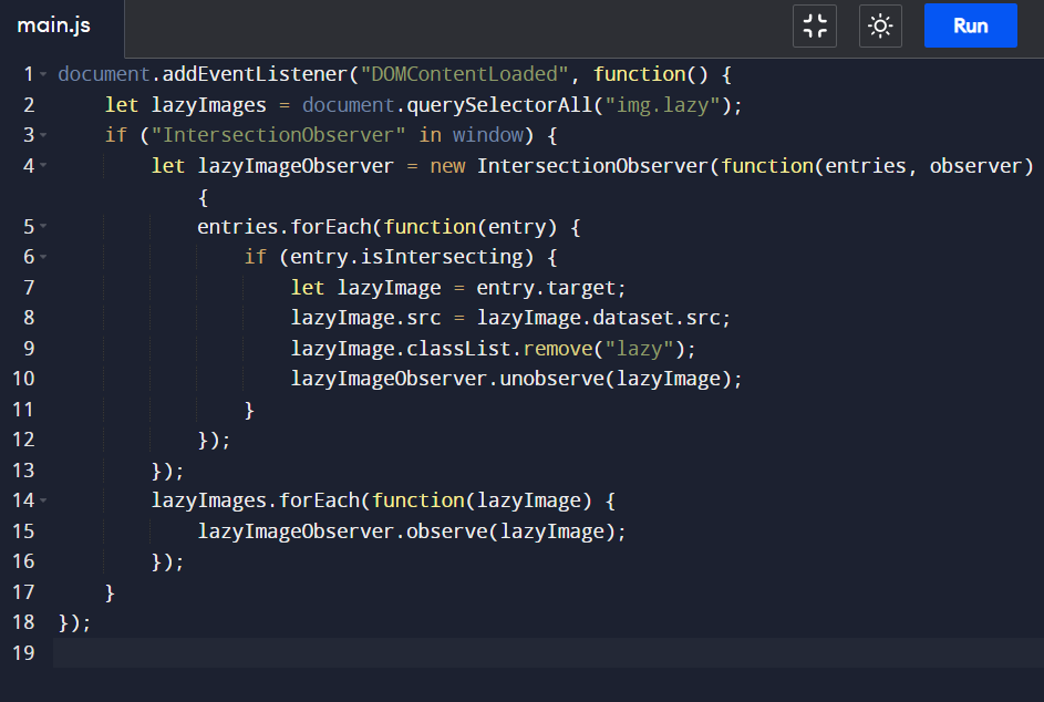 Java Script Performance